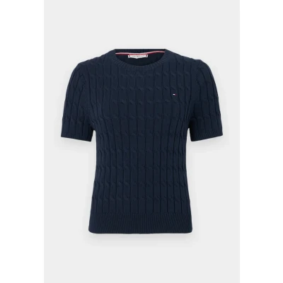 Abbildung von Tommy Hilfiger Strickpullover, Damen, Größe: XL, Dark night navy