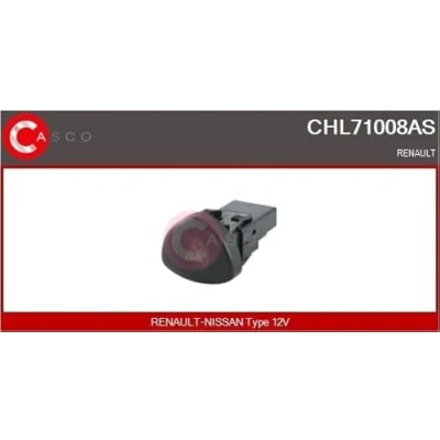 Abbildung von CASCO CHL71008AS Warnblinkschalter 4 polig 12V RENAULT: CLIO 2
