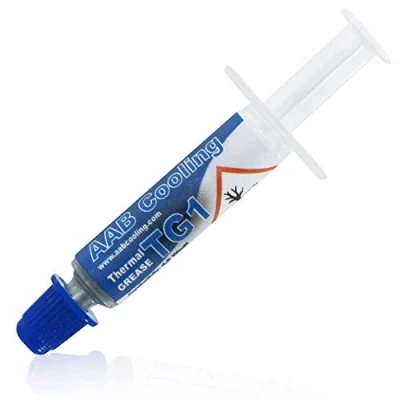 Abbildung von AABCOOLING Thermal Grease 1 0,5g 4,8W/mK, Wärmeleitpaste Silber für CPU PC Kühler Lüfter Prozessor, Laptop Cooler, Wasserkühlung, Paste