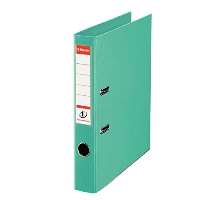 Abbildung von Esselte No.1 Plastik Ordner A4 50mm hellgrün, 10 Stück