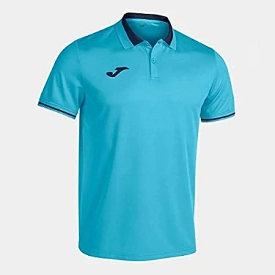 Abbildung von Joma Herren Championship Vi Training Poloshirts für Herren, Navy Fluor Türkis, XXS EU