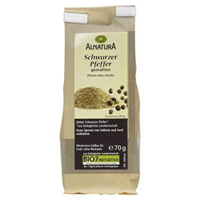 Abbildung von Alnatura Bio Pfeffer schwarz gemahlen, 70g