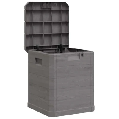 Abbildung von vidaXL Gartenbox Garten Aufbewahrungsbox 90 L Braun