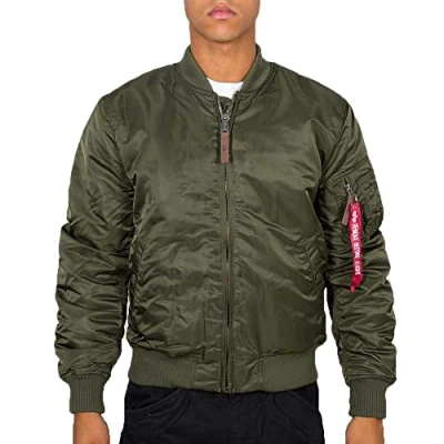Abbildung von Alpha Industries MA1 VF 59 Bomberjacke Dark green, Herren, Größe: XL, green