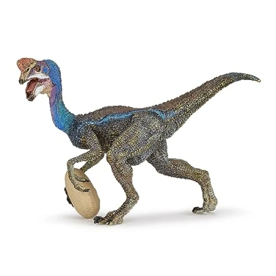 Abbildung von PAPO Handbemalt Figuren Die Dinosaurier Oviraptor blau 55059 Sammelbar für Kinder Geeignet Jungen und Mädchen Ab 3 Jahren