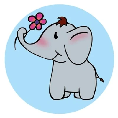 Abbildung von TimeTEX Sticker Belobigungs Aufkleber &quot;Elefant&quot; in Spender Box, 500 Stück