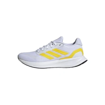 Abbildung von adidas Damen RUNFALCON 5 Running Shoes Laufschuhe, Cloud White/Yellow/Core Black, 36 2/3 EU