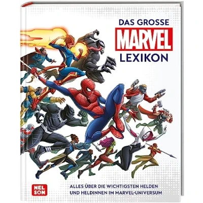 Abbildung von Marvel: Das große Marvel Lexikon: Alles über die wichtigsten Helden und Heldinnen im Universum Kinderlexikon ab 5 Jahren mit Spider Man, Guardians of the Galaxy Avengers