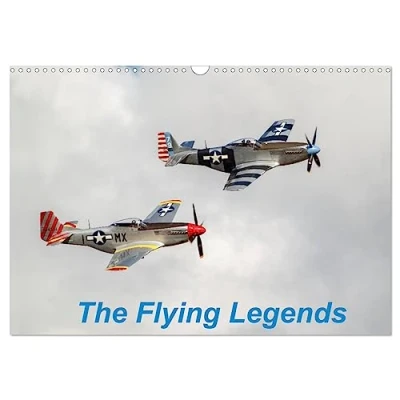 Abbildung von The Flying Legends (Wandkalender 2025 DIN A3 quer), CALVENDO Monatskalender
