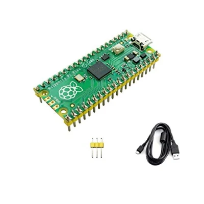 Abbildung von IBest for Raspberry Pi Pico RP2040 Microcontroller Board with Pre Soldered Header Flexible Mini Based on Chip,Dual core Arm Cortex M0+ Processor,Support C/C++/Python