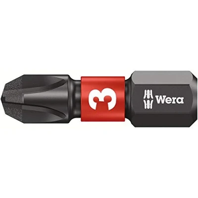 Abbildung von Bit 1/4&quot; DIN3126 C6,3 PH3x 25mm Impaktor Wera