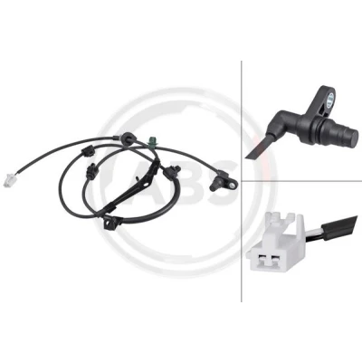 Abbildung von A.B.S. 31755 ABS Sensor aktiver 1290 weiß DAIHATSU: Terios II