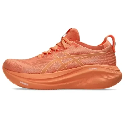 Abbildung von Asics Gelnimbus 27 Liteshow Laufschuh Straße, Damen, Größe: 40, Lite show mojave Schuhe