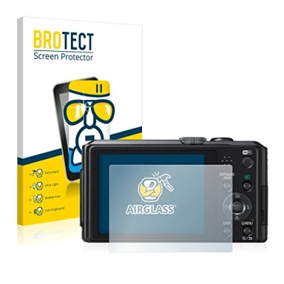 Abbildung von BROTECT Schutzglas für Panasonic Lumix DMC TZ41 Schutzfolie Panzer Folie Glas [Extrem Kratzfest 9H, Anti Fingerprint, Ultra Transparent]