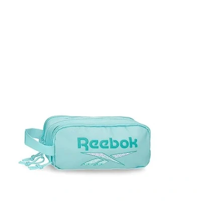 Abbildung von Reebok ANN Federmäppchen, dreifach, blau, 22 x 10 9 cm, Polyester, Talla única, Dreifach Etui