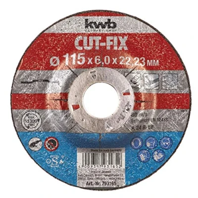 Abbildung von CUT FIX Trennscheiben Metall 115x6x22 mm KWB