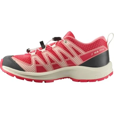 Abbildung von Salomon Junior XA PRO V8 J Rouge Red/Almon, Vielseitige Wanderschuhe für Komfort, Ideal Wandern und Trailrunning bei Outdoor Abenteuern. 28