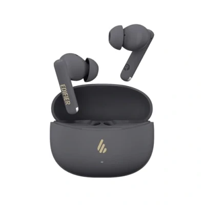 Abbildung von Edifier X5 Pro Kopfhörer mit aktiver Geräuschunterdrückung KI verbesserten Anrufen, Transparenz, Schnellladung, Gaming Modus, IP55 wasserdicht, kabellose Bluetooth 5.3, Grau