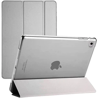 Abbildung von TechDealsUK NUR iPad Air 1. Generation 2013 A1474 A1475 A1476 Smart Case mit magnetischem Wake Sleep 1 Silber