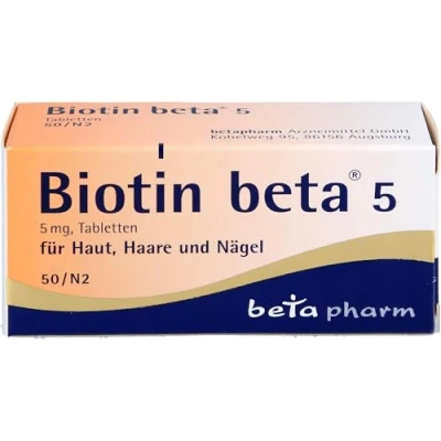 Abbildung von Biotin BETA 5 Tabletten 50 St