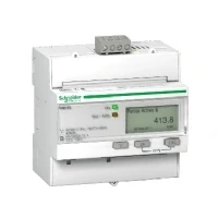 Abbildung von Schneider Electric A9MEM3150, Elektronisch, Weiß, A, LCD, Modbus RTU 9.6, 19.2, 38.4 kbauds, 25 60 C