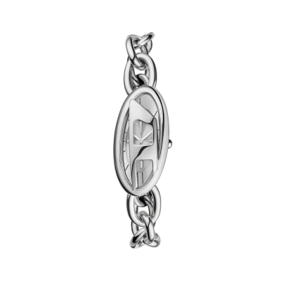 Abbildung von Diesel DERA Uhr silvercoloured, Damen, Größe: One Size, Silver coloured