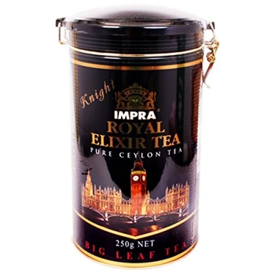 Abbildung von Impra schwarzer Ceylon Tee 250g Royal Elixir Tea Orange Pekoe