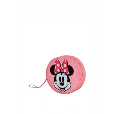 Abbildung von Disney Minnie Maus Face Jumbo Kosmetiktasche, Schwarz, 21 x 23 cm