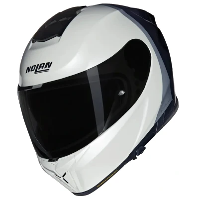Abbildung von Nolan N80 8 Verniciatura Speciale N Com Integralhelm Schwarz / Weiss L