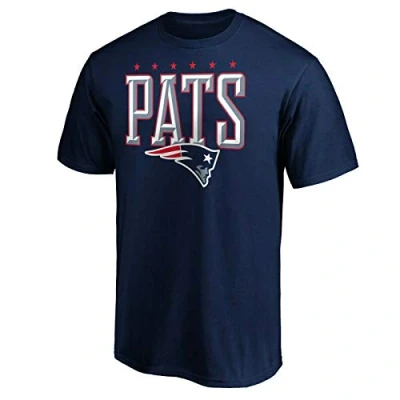 Abbildung von Fanatics NFL Football T Shirt New England Patriots Hometown Fanshirt Go Pats (XL)