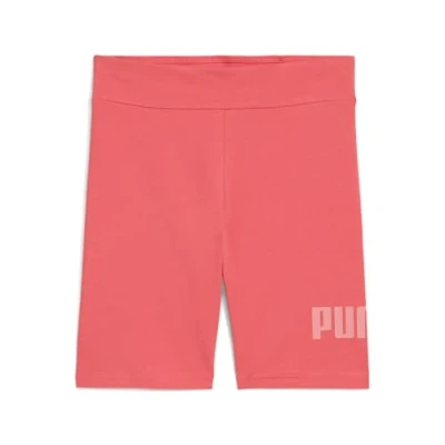 Abbildung von PUMA Mädchen ESS 2 COLOR No.1 Logo​ Short Leggings G jogginghose damen, Peach Frost,