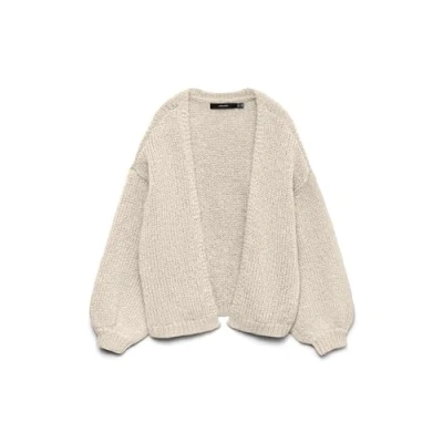 Abbildung von Vero Moda Vmmaybe OPEN Cardigan Strickjacke, Damen, Größe: Medium, Birch