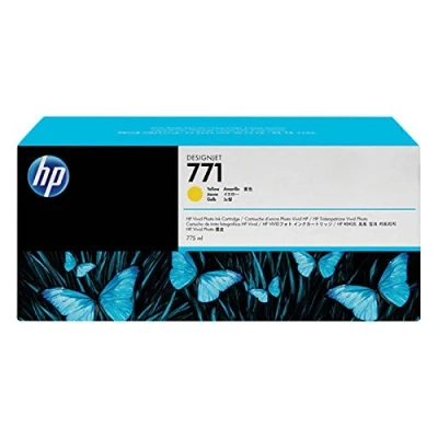 Abbildung von HP 771C Gelb Original Druckerpatrone mit hoher Reichweite (775 ml) für DesignJet, XL