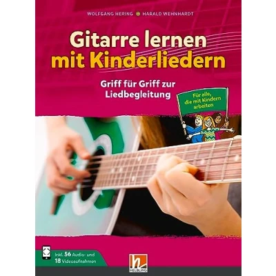 Abbildung von Gitarre lernen mit Kinderliedern: Griff für zur Liedbegleitung