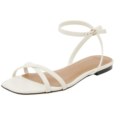 Abbildung von BOSS Charlize Riemensandalette, Damen, Größe: 39, Open white Schuhe