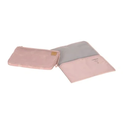 Abbildung von LÄSSIG Baby Windeltasche mit Wickelunterlage für unterwegs/Casual Changing Organizer Soft Stripes Rose, 1106015785