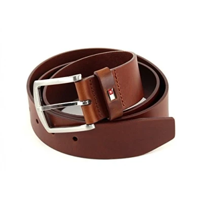 Abbildung von TOMMY HILFIGER New Denton Belt 4.0 W110 Dark Tan