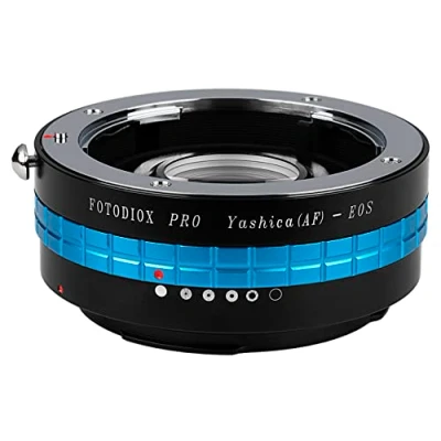 Abbildung von Fotodiox Pro Lens Mount Adapter Compatible with Yashica 230 AF Lenses on Canon EOS EF/EF S Cameras