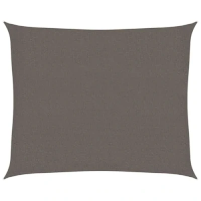 Abbildung von vidaXL Sonnensegel Sonnenschutz Windschutz Sonnendach UV Schutz Sonnenschutzsegel Schattenspender Garten Terrasse Balkon 160g/m² Anthrazit 2,5x3m HDPE