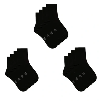 Abbildung von Dim Socken Strapazierfähig Baumwolle Multipack Damen x6, Black, 39 42