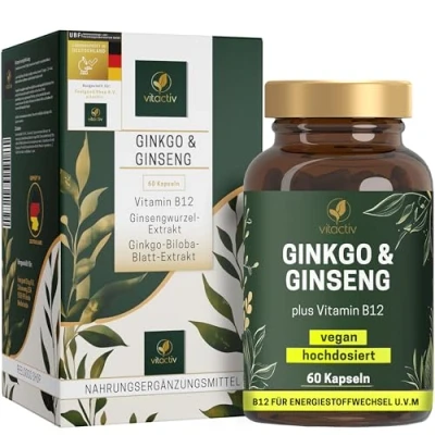 Abbildung von GINKGO &amp; GINSENG + B12 60 St