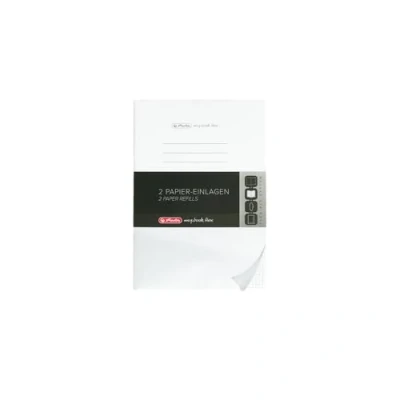 Abbildung von Herlitz 50034116 Refill für Notizheft flex, A5, 2 x 40 Blatt kariert, 1 Stück