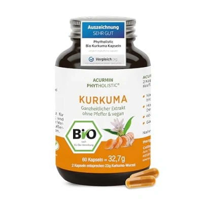 Abbildung von BIO Kurkuma Kapseln Acurmin Phytholistic 60 St