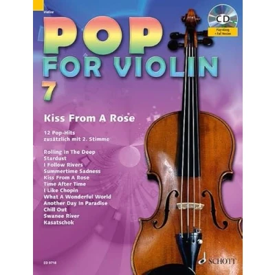 Abbildung von Pop for Violin: Kiss From A Rose. Band 7. 1 2 Violinen. (Pop Violin, 7)