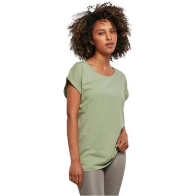 Abbildung von Build Your Brand Damen BY021 Ladies Extended Shoulder Tee T Shirt, softsalvia, XXL