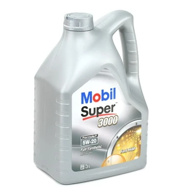Abbildung von Mobil Super 3000 Formula F 5l Motoröl 152865 FORD: FIESTA 5, FOCUS 3 Turnier, S Max Mk2, KIA: RIO 3, SORENTO 2, CARENS 4, HYUNDAI: ix35