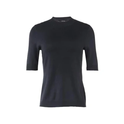 Abbildung von comma Tshirt basic, Damen, Größe: 46, Navy