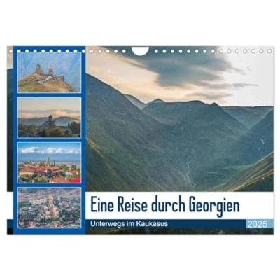 Abbildung von Eine Reise durch Georgien (Wandkalender 2025 DIN A4 quer), CALVENDO Monatskalender