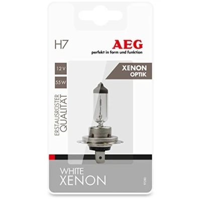 Abbildung von AEG Automotive 97280 Glühlampe White Xenon Plus H7, PX26d, 55 W, 1 Stück