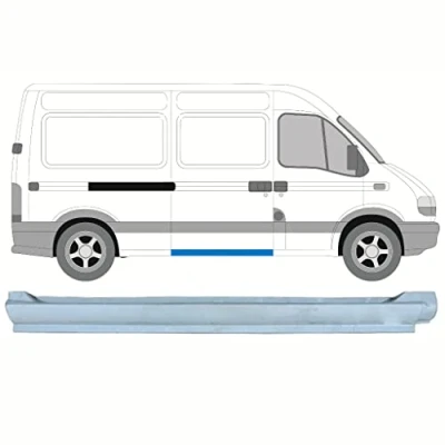 Abbildung von Für Renault Master 1998 2010 SchiebetÜr Schweller Reparaturblech/Rechts